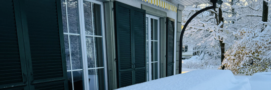 Im Eigenheim gewappnet gegen Sturm und Schnee